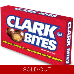 Clark Milk Chocolate Peanut Butter Bites Theater Box 3.5oz 99g